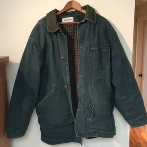 LL Bean Barn Coat with Thinsulate Lining